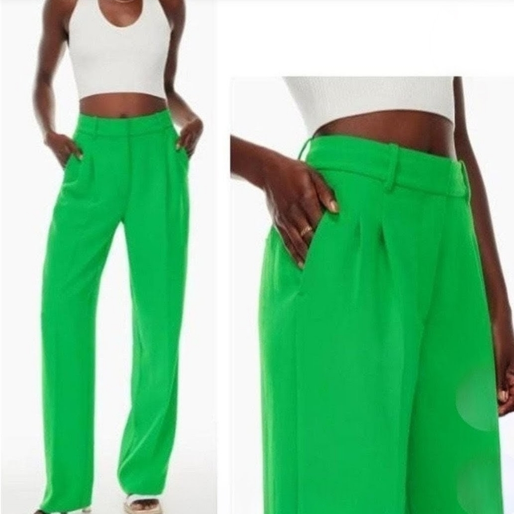 Wilfred Aritzia Effortless Pant, Kelly Green
